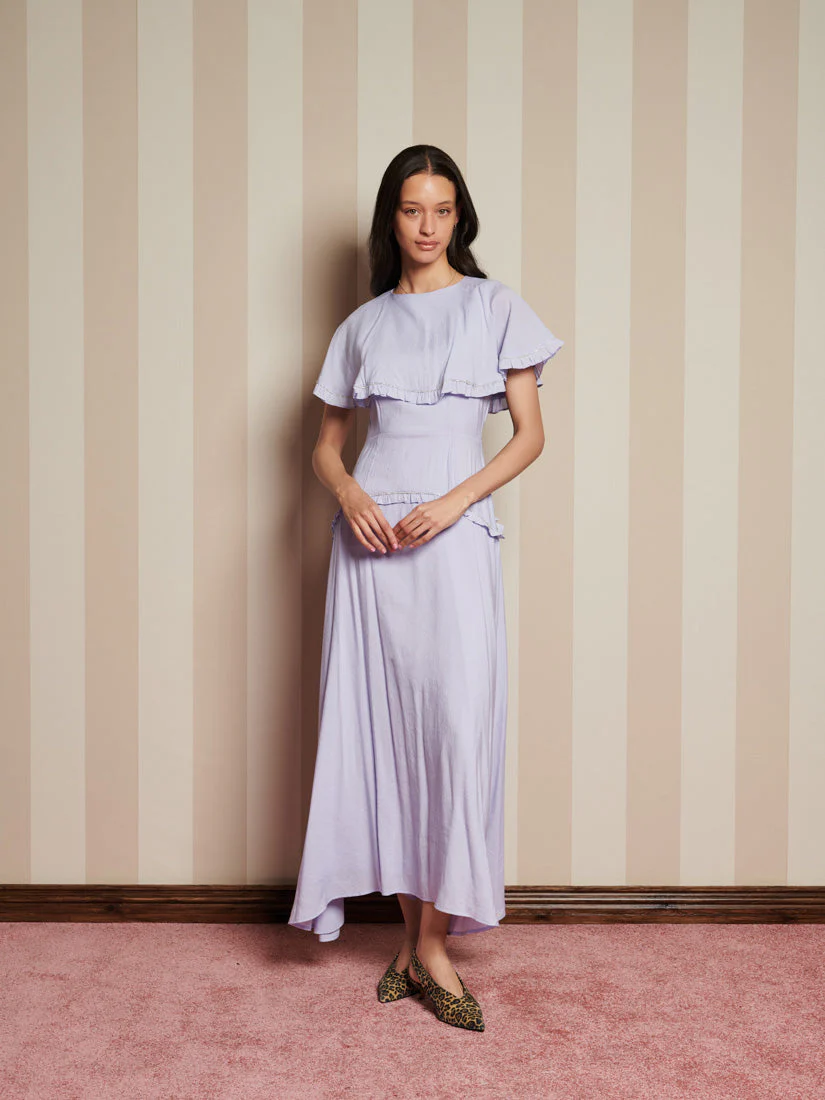 Heirloom Cape Maxi Dress - Image 4
