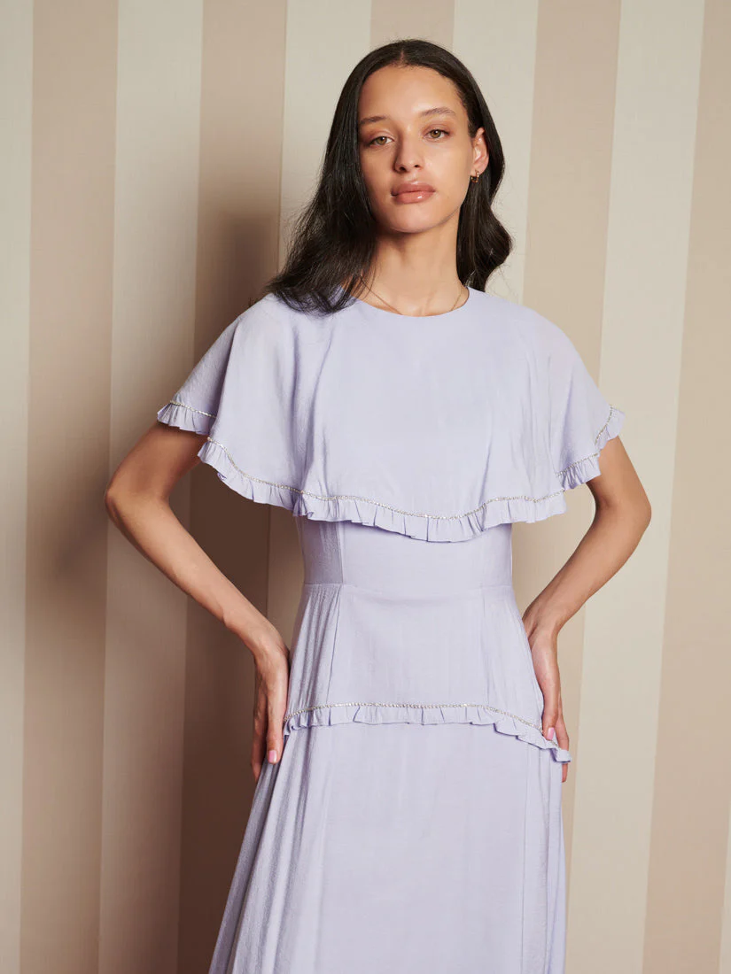Heirloom Cape Maxi Dress - Image 5
