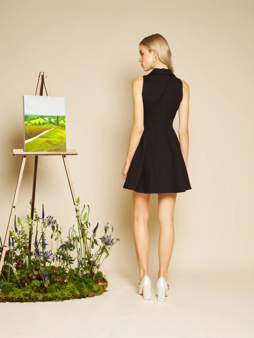 Hélène Boucle Mini Dress - Image 3