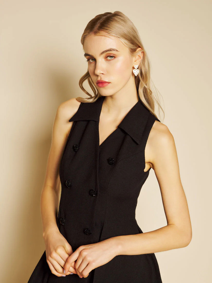 Hélène Boucle Mini Dress - Image 5
