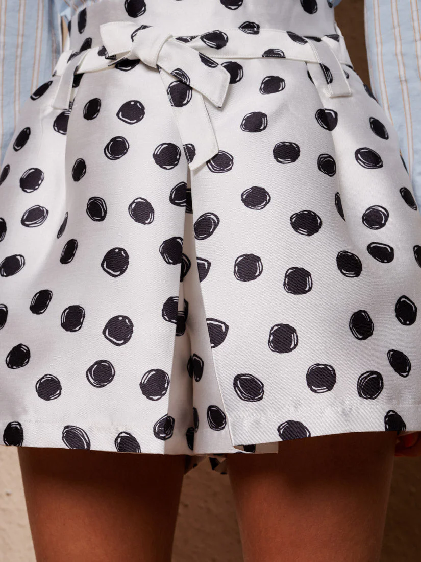 Illume Spot Belted Shorts - Image 6