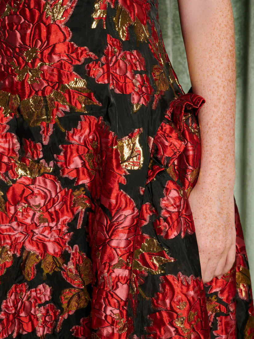 <b>DREAM</b> Illusions Jacquard Midi Dress - Image 6