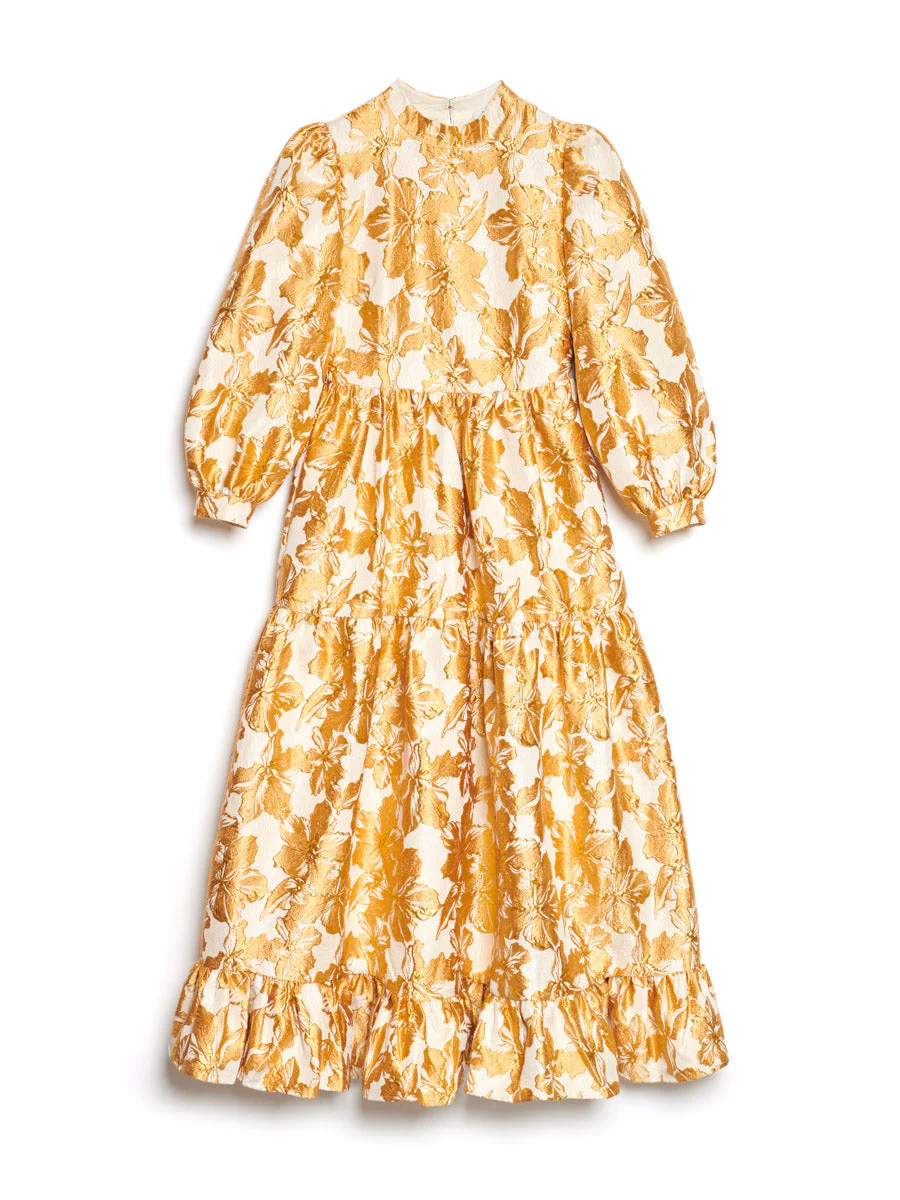 <b>DREAM</b> Imagine Jacquard Maxi Dress - Image 7