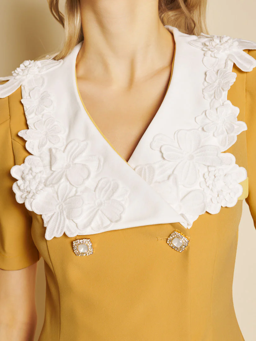 Jewel Canvas Mini Dress - Image 6