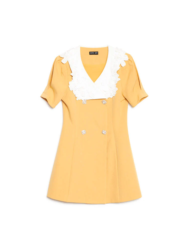 Jewel Canvas Mini Dress - Image 7