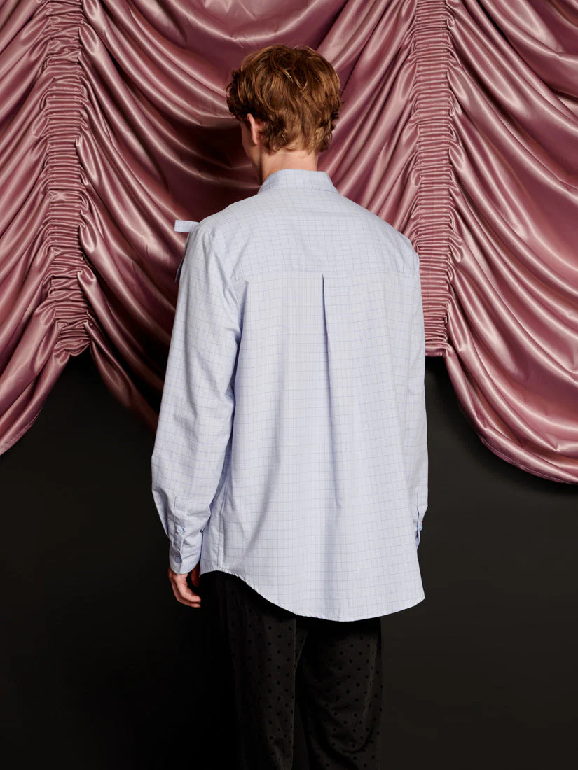 Jules Check Bows Shirt - Image 6