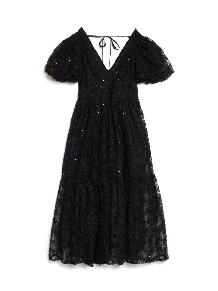 Laced Night Midi Dress - Image 8