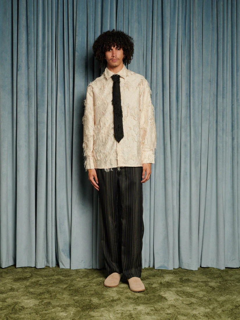 Lens Frayed Overshirt - Image 2