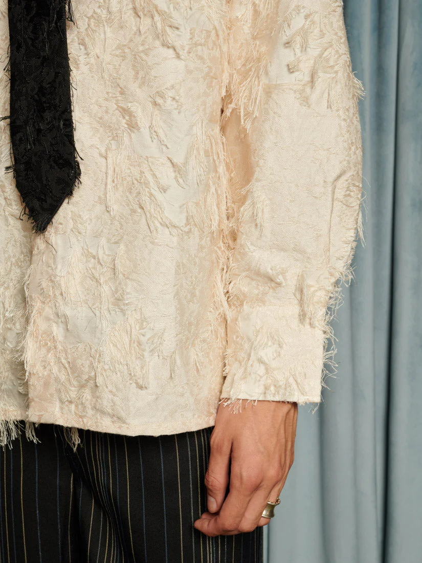 Lens Frayed Overshirt - Image 6