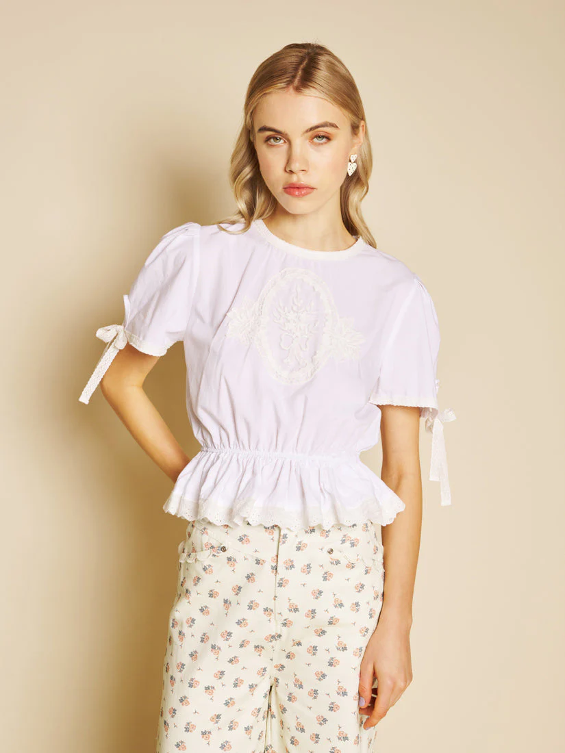 Lisette Embroidery Top