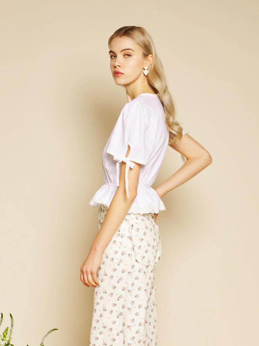 Lisette Embroidery Top - Image 2