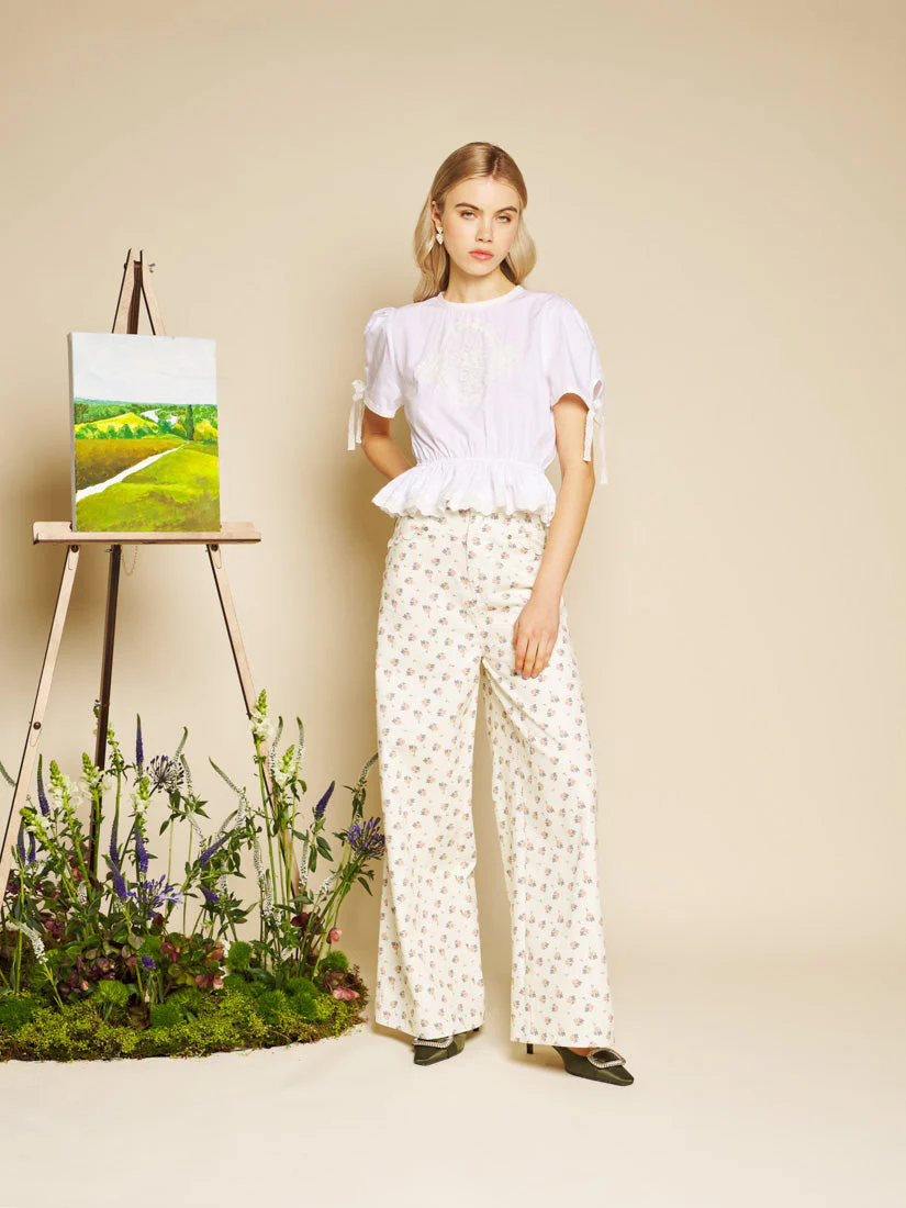 Lisette Embroidery Top - Image 4