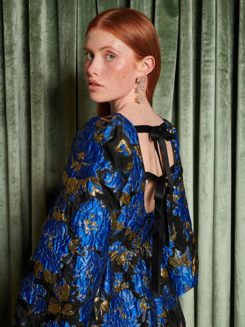<b>DREAM</b> Lucia Jacquard Mini Dress - Image 5