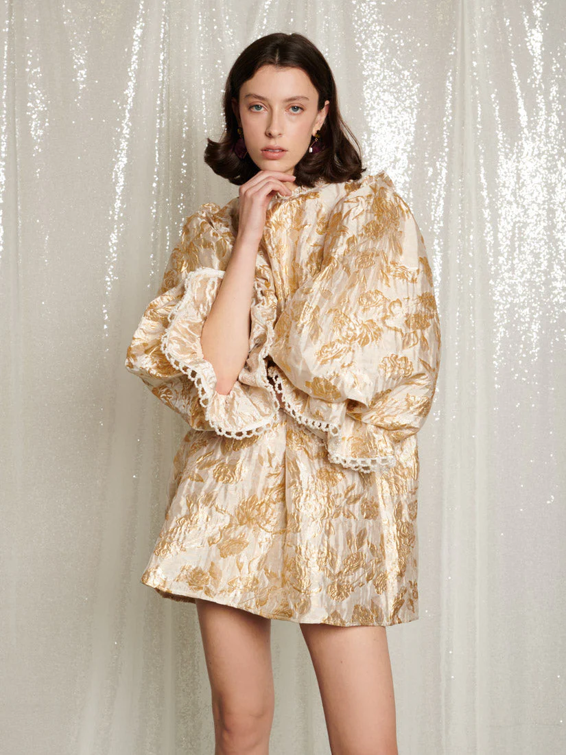 Lumiere Jacquard Mini Dress
