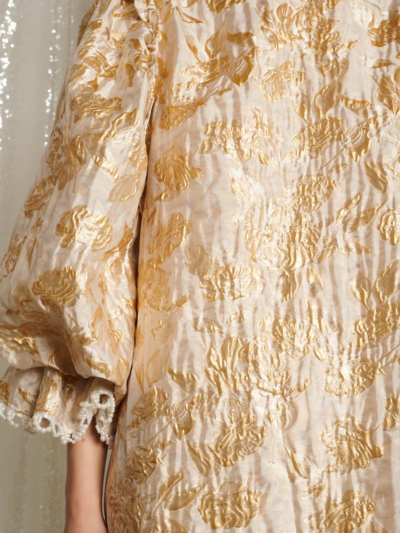 Lumiere Jacquard Mini Dress - Image 6