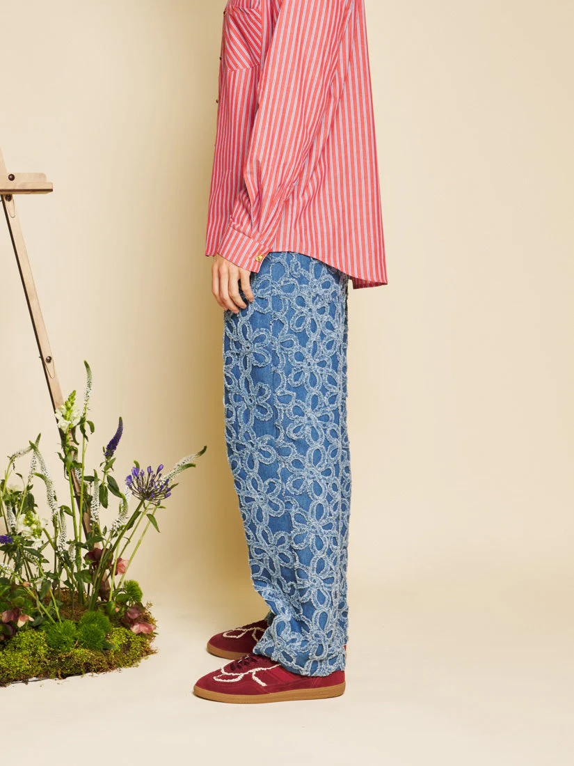 Manon Fleur Denim Jeans - Image 3