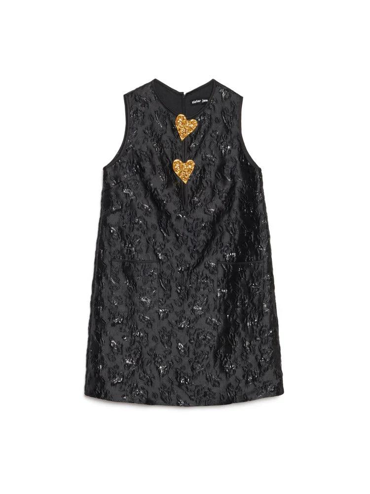 Marguerite Jacquard Mini Dress - Image 7