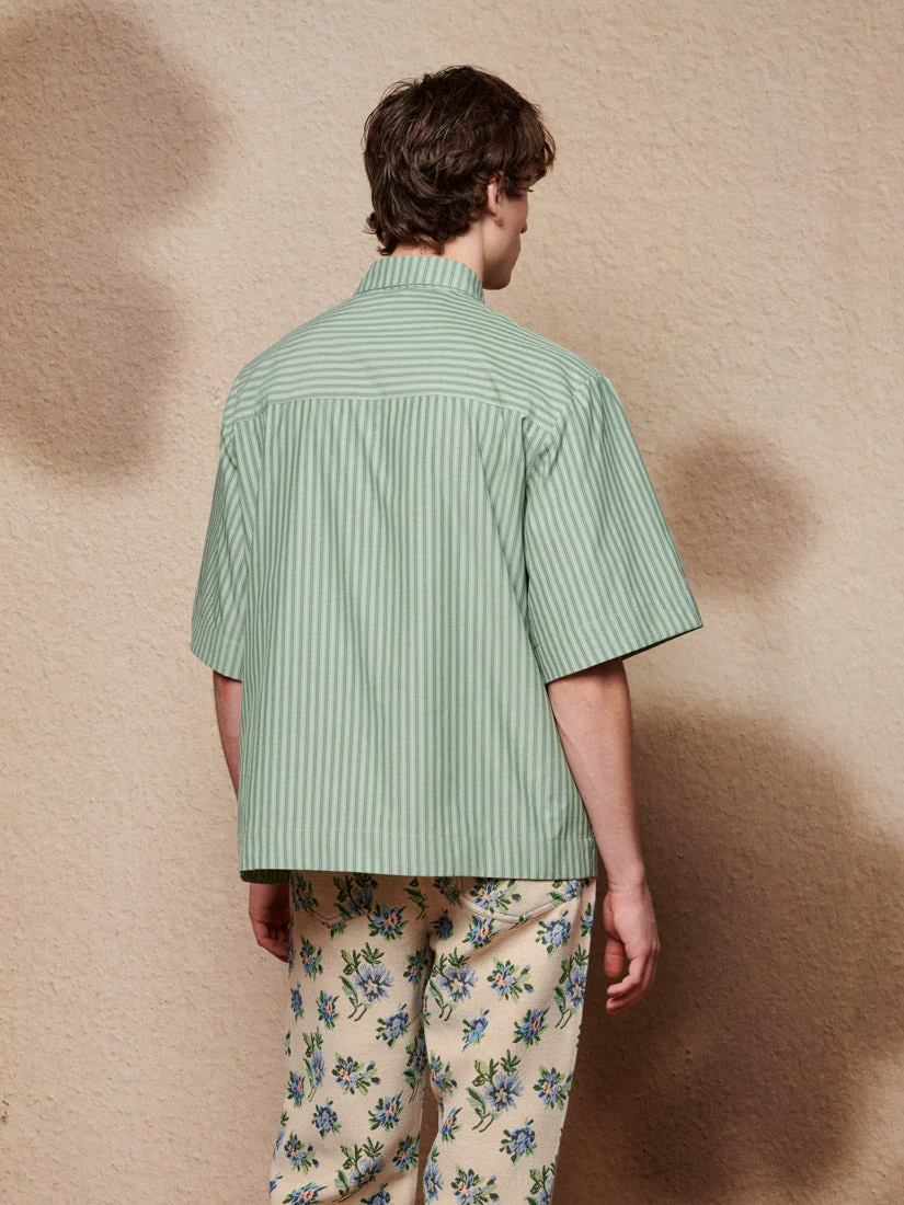 Maris Heart Embellished Boxy Shirt - Image 6