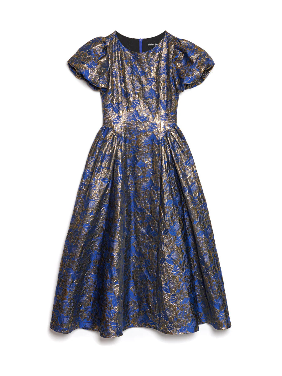 Matinee Jacquard Midi Dress - Image 7