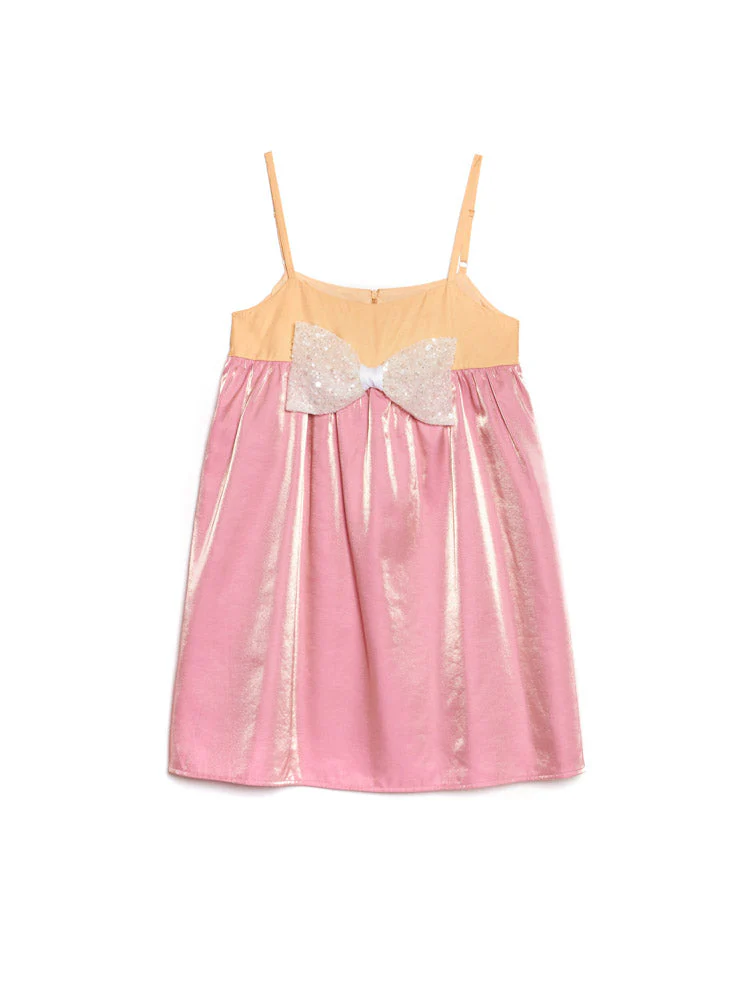 Melody Bow Mini Dress - Image 7