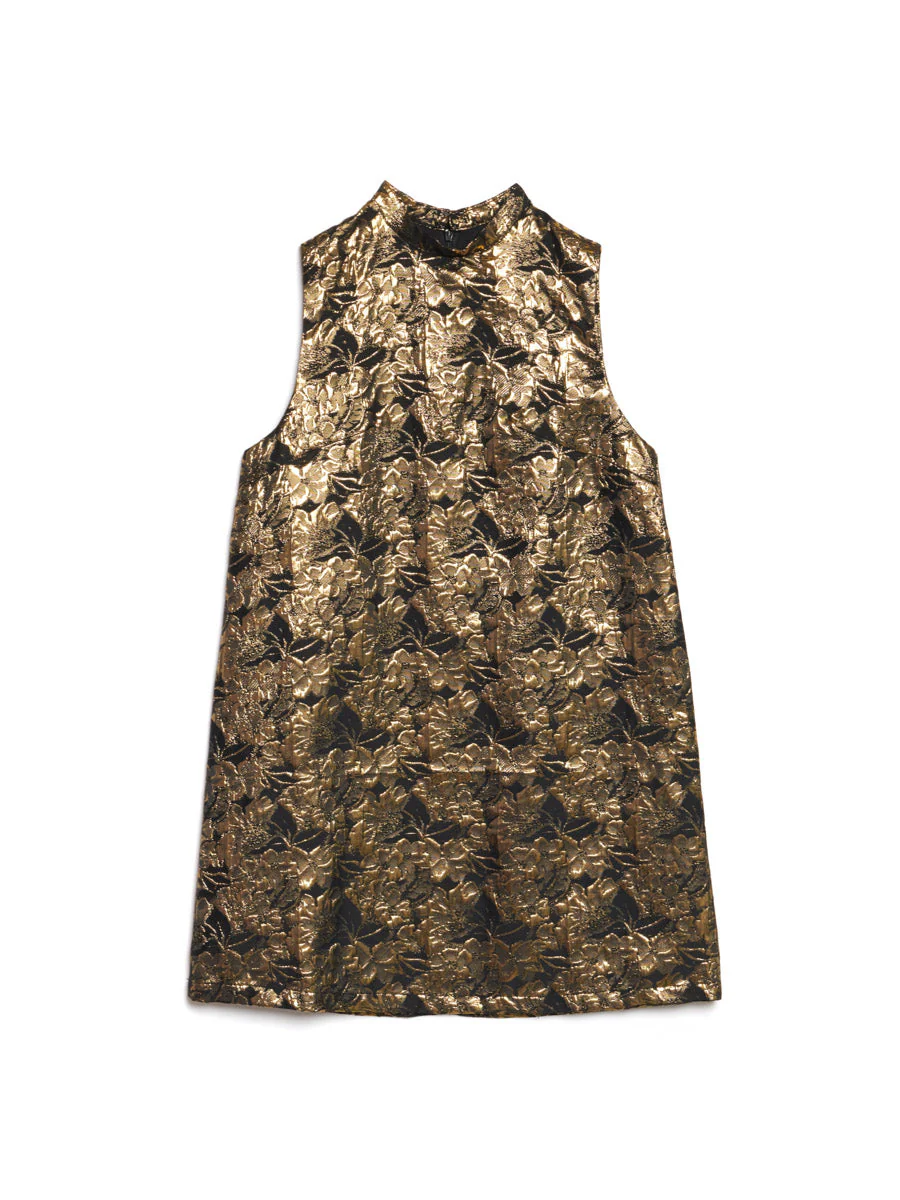 Memoria Jacquard Mini Dress - Image 7