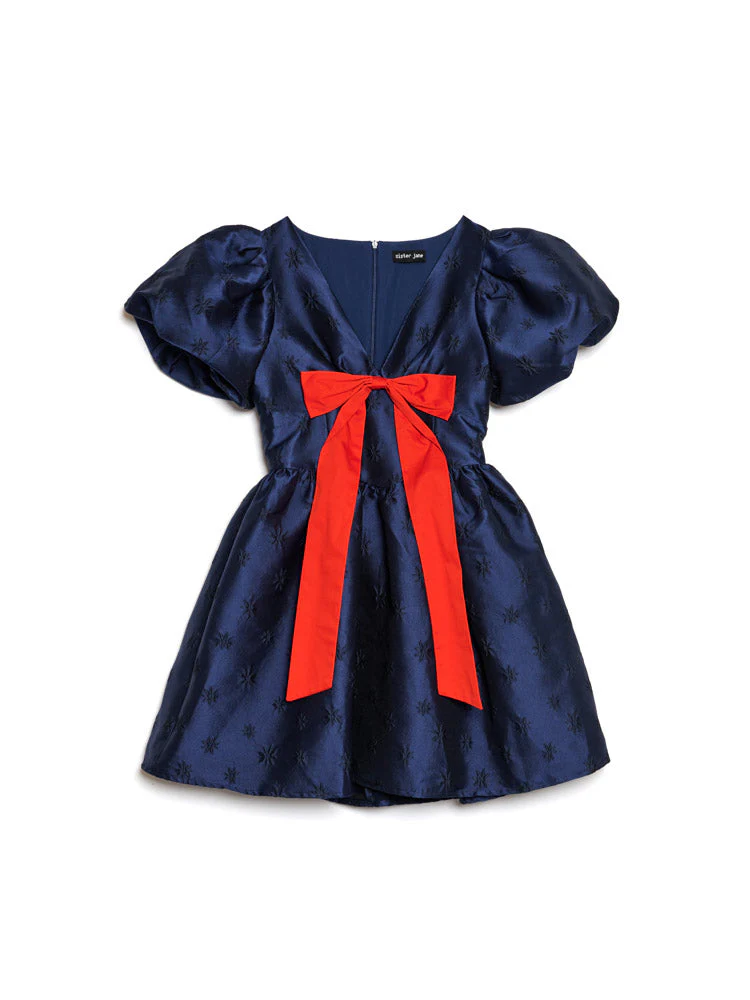 Memories Bow Mini Dress - Image 7