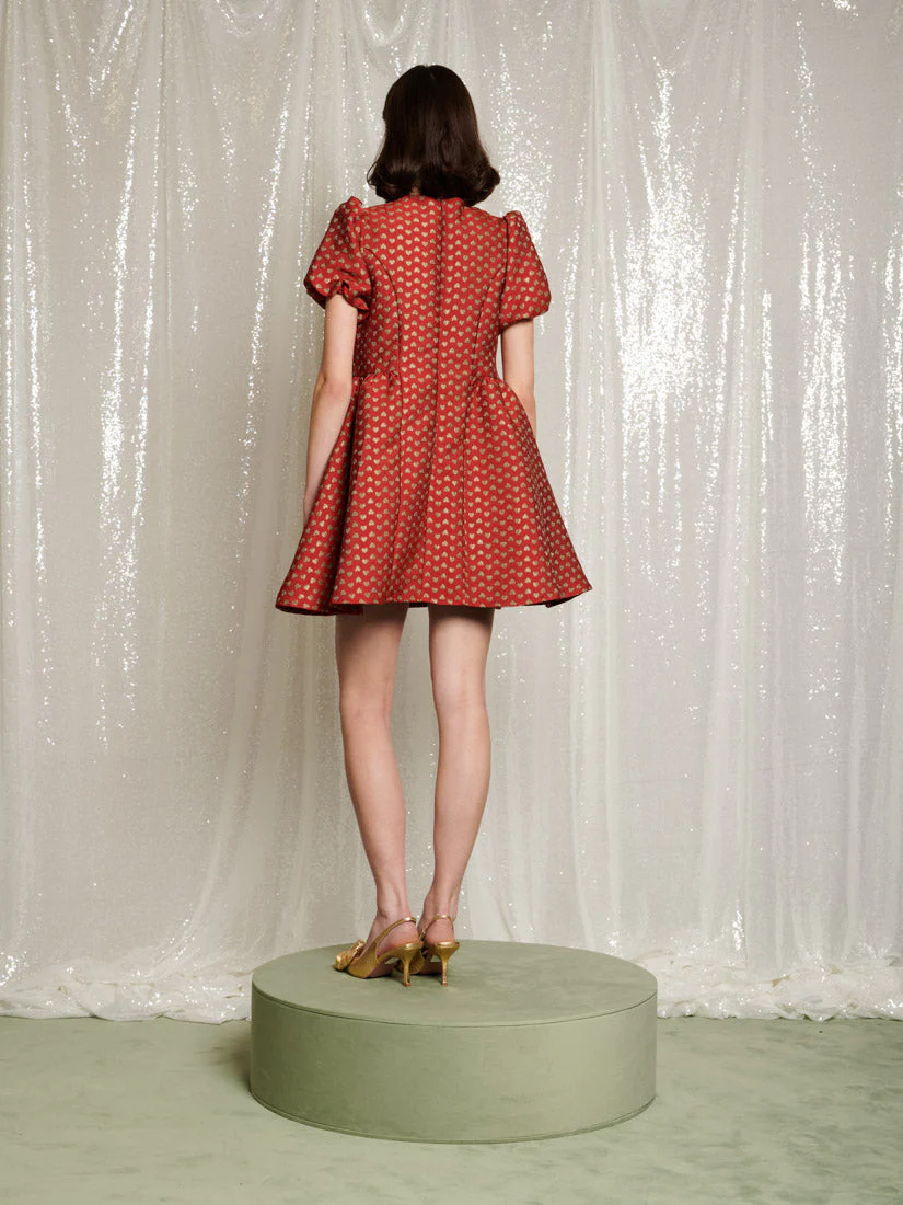 Mini Love Jacquard Dress - Image 4
