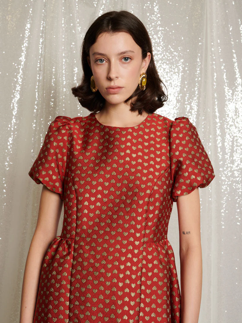 Mini Love Jacquard Dress - Image 5