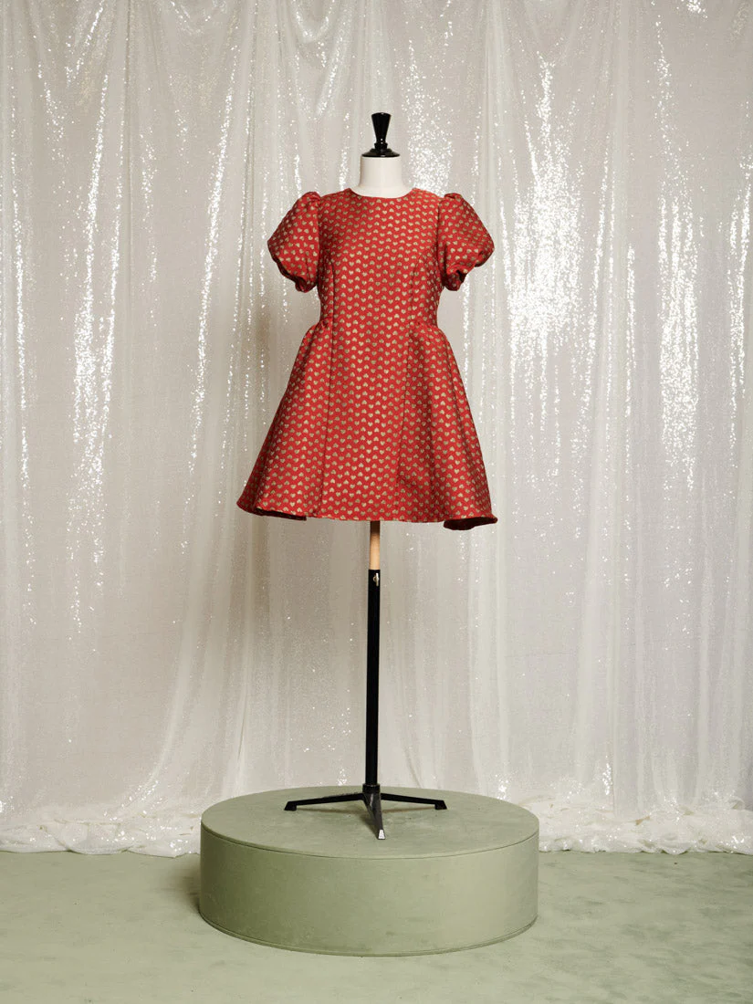 Mini Love Jacquard Dress - Image 7