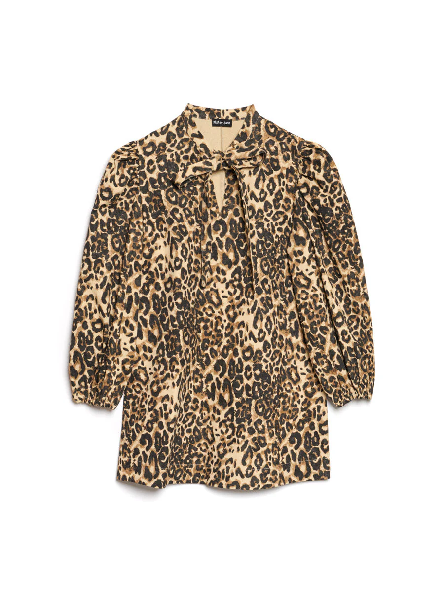 Mirage Leopard Mini Dress - Image 7