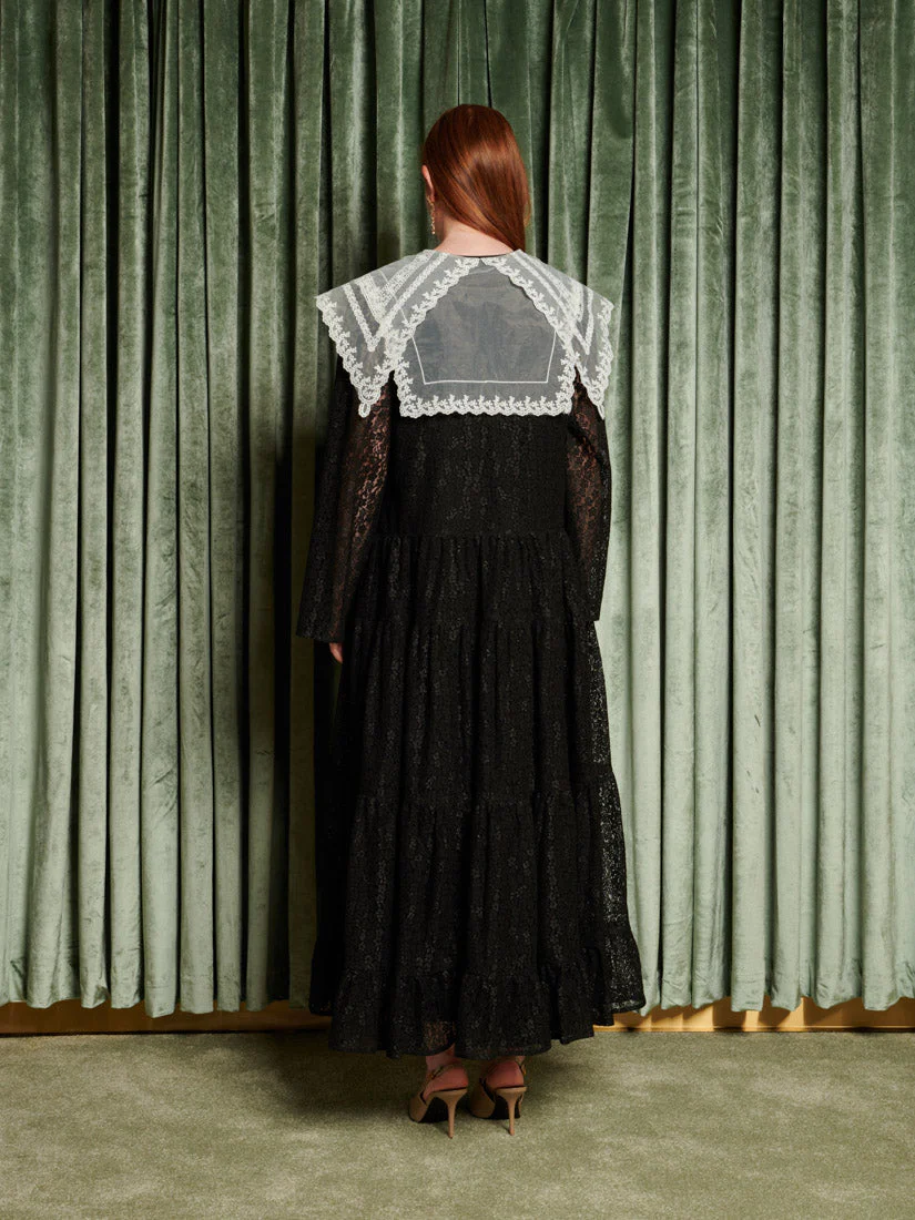 <b>DREAM</b> Motion Collar Maxi Dress - Image 3