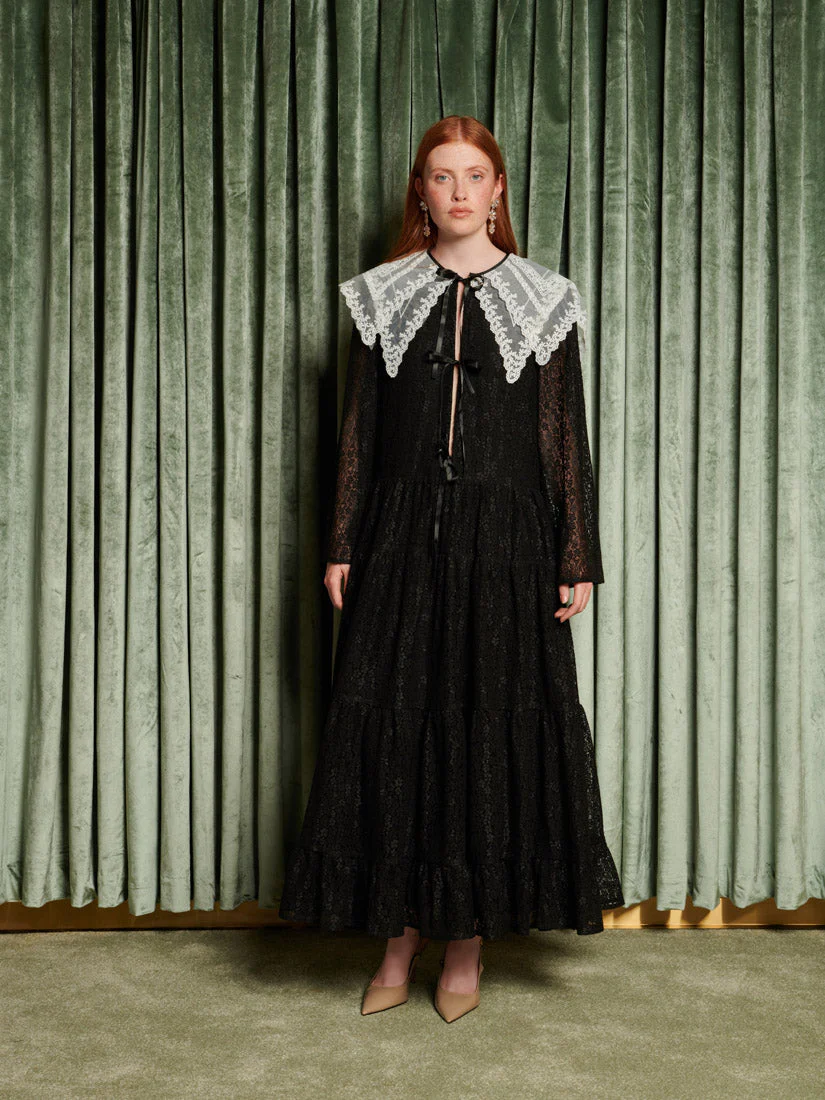 <b>DREAM</b> Motion Collar Maxi Dress - Image 4