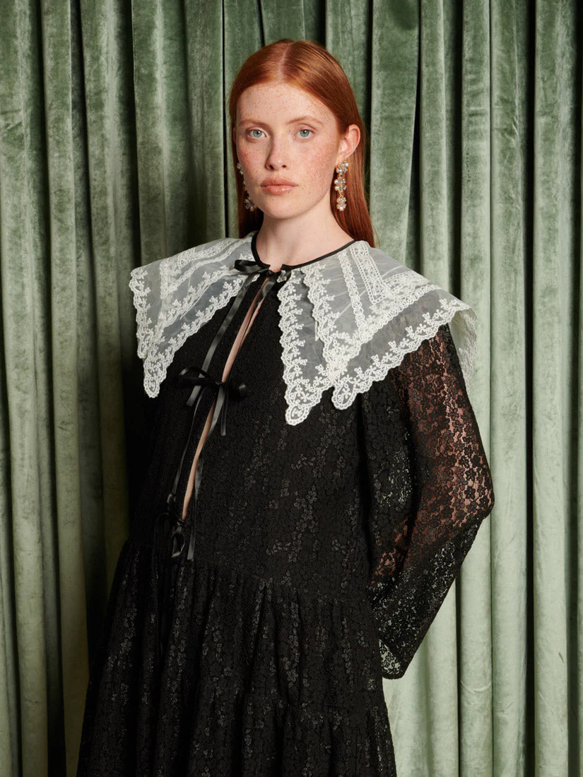 <b>DREAM</b> Motion Collar Maxi Dress - Image 5