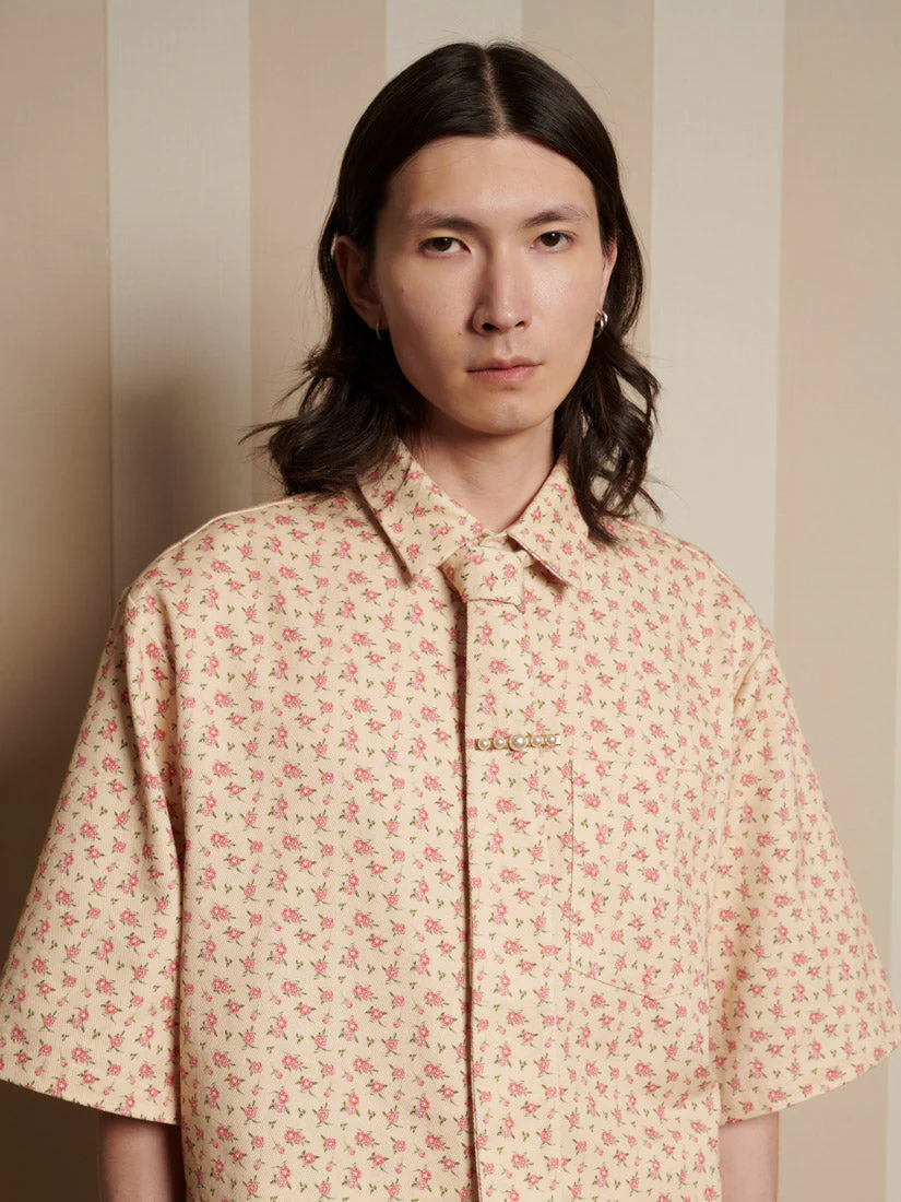 Naveen Ditsy Boxy Shirt - Image 7