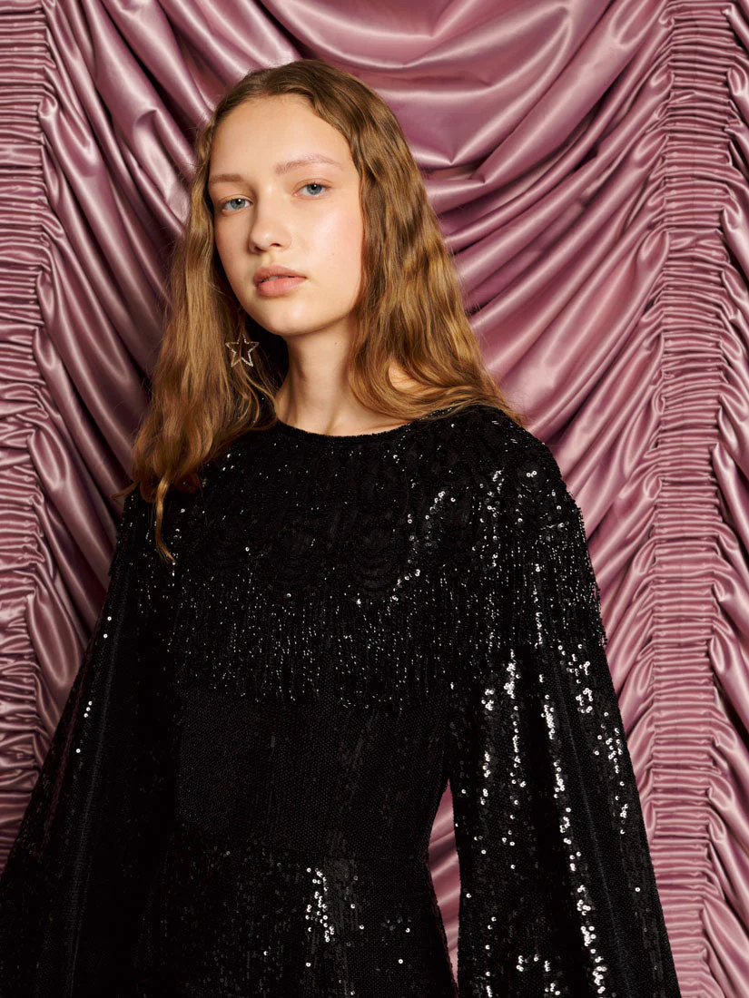 <b>DREAM</b> Nights Sequin Maxi Dress - Image 5