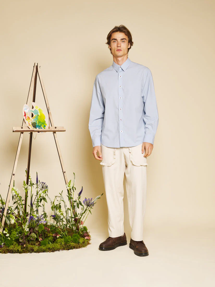Odilon Ruffle Trim Trousers - Image 2