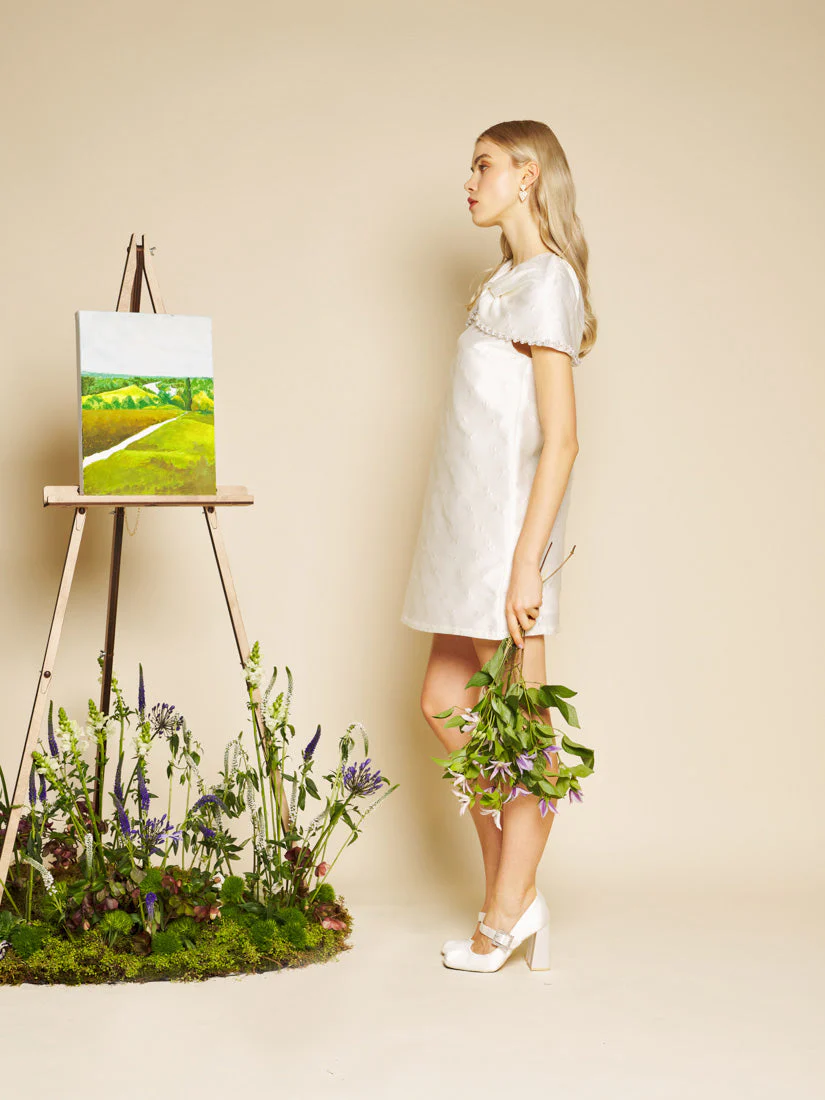 Opaline Embellished Mini Dress - Image 2