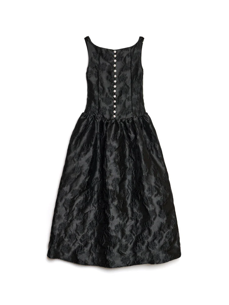 <b>DREAM</b> Optimist's Jacquard Maxi Dress - Image 7