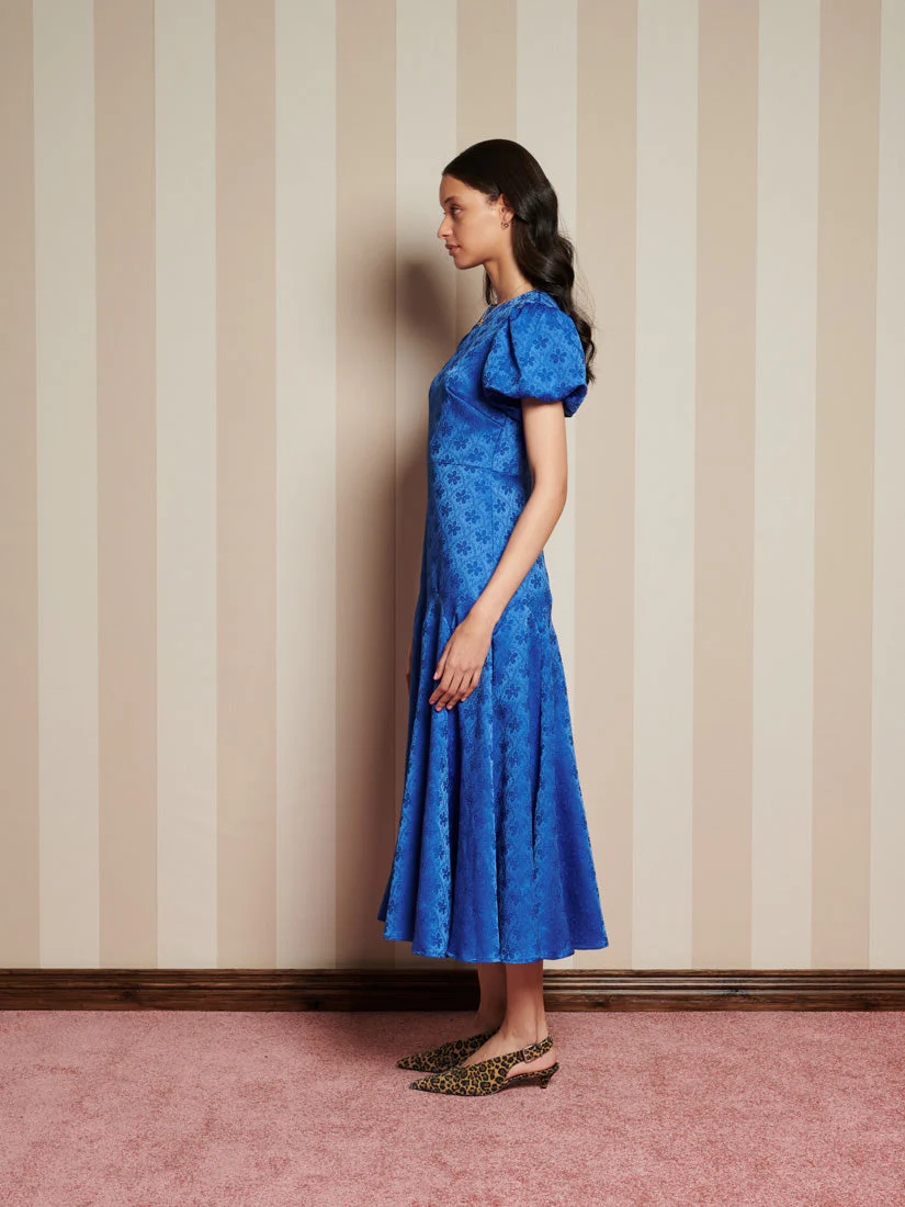 Oriel Jacquard Midi Dress - Image 2