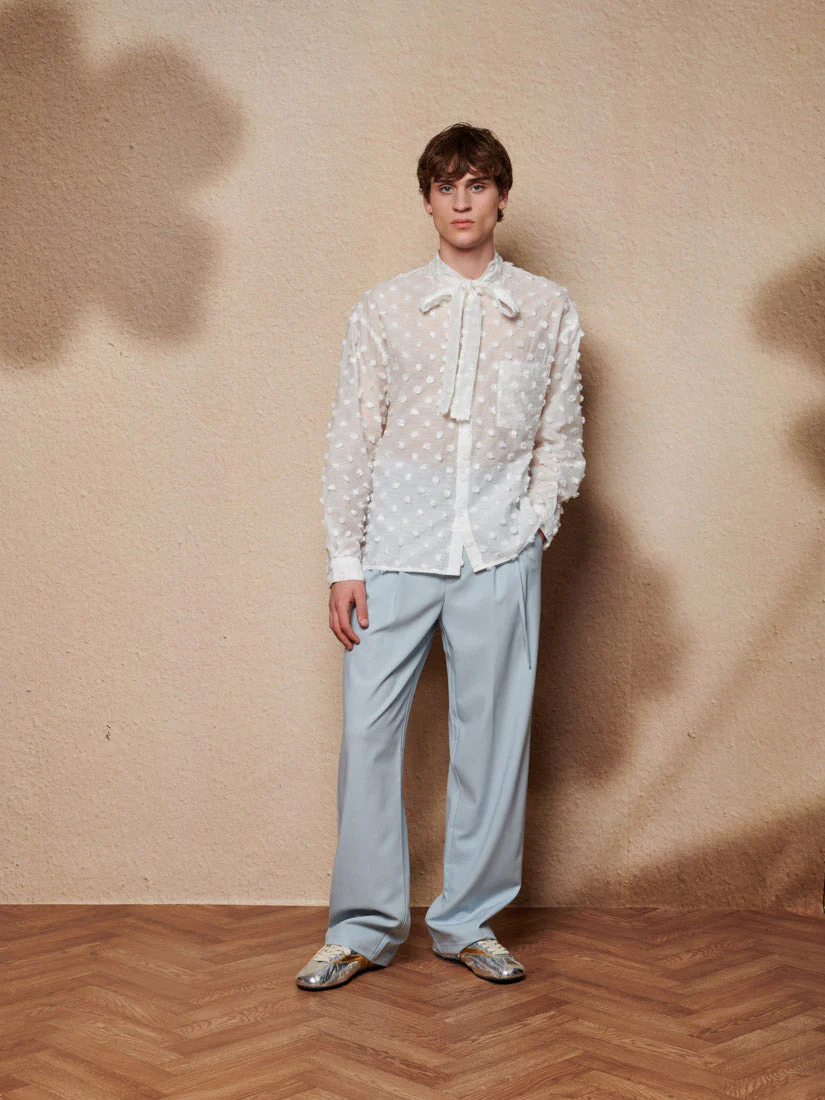 Orin Spot Bow Shirt - Image 2