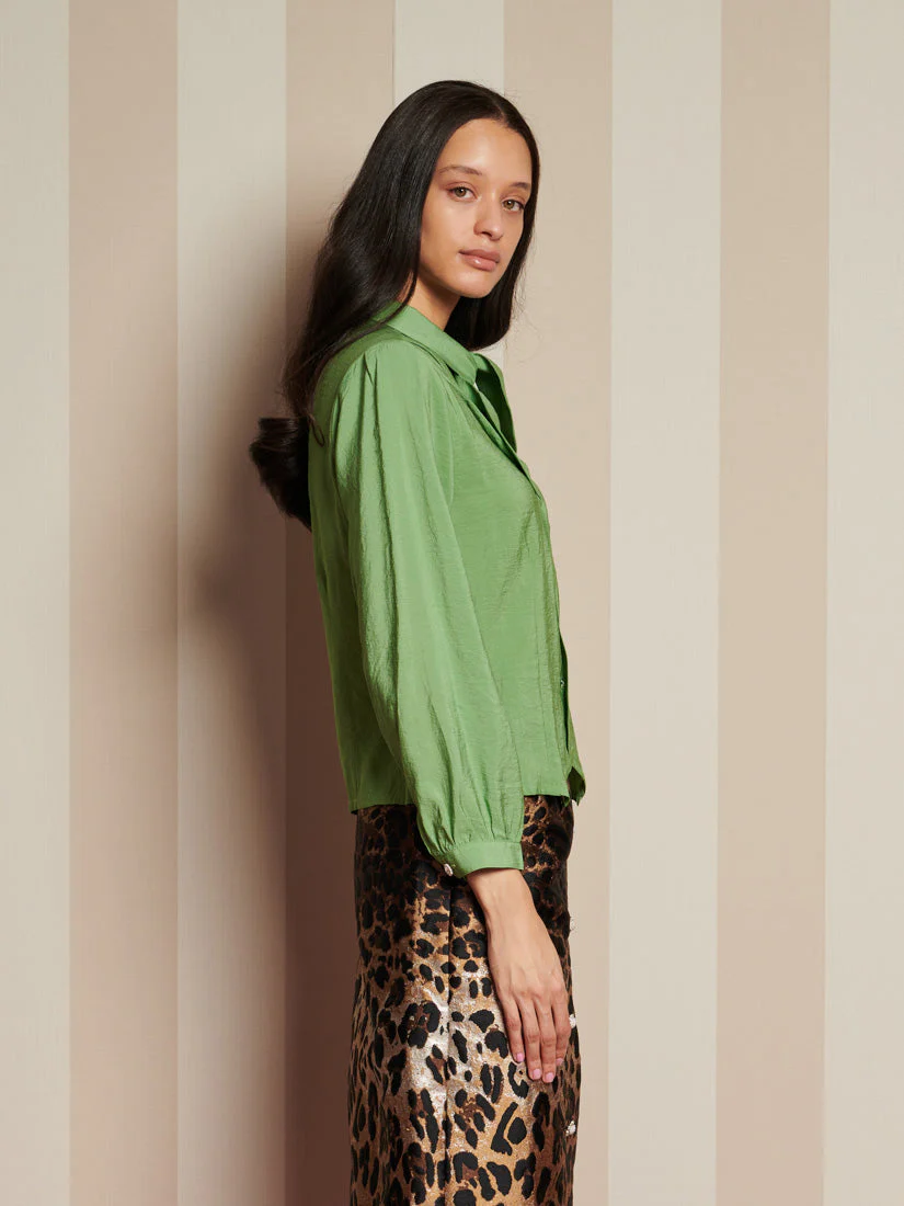 Paper Pleat Blouse - Image 2
