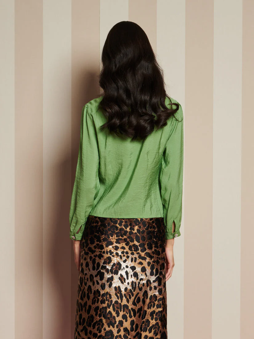 Paper Pleat Blouse - Image 3