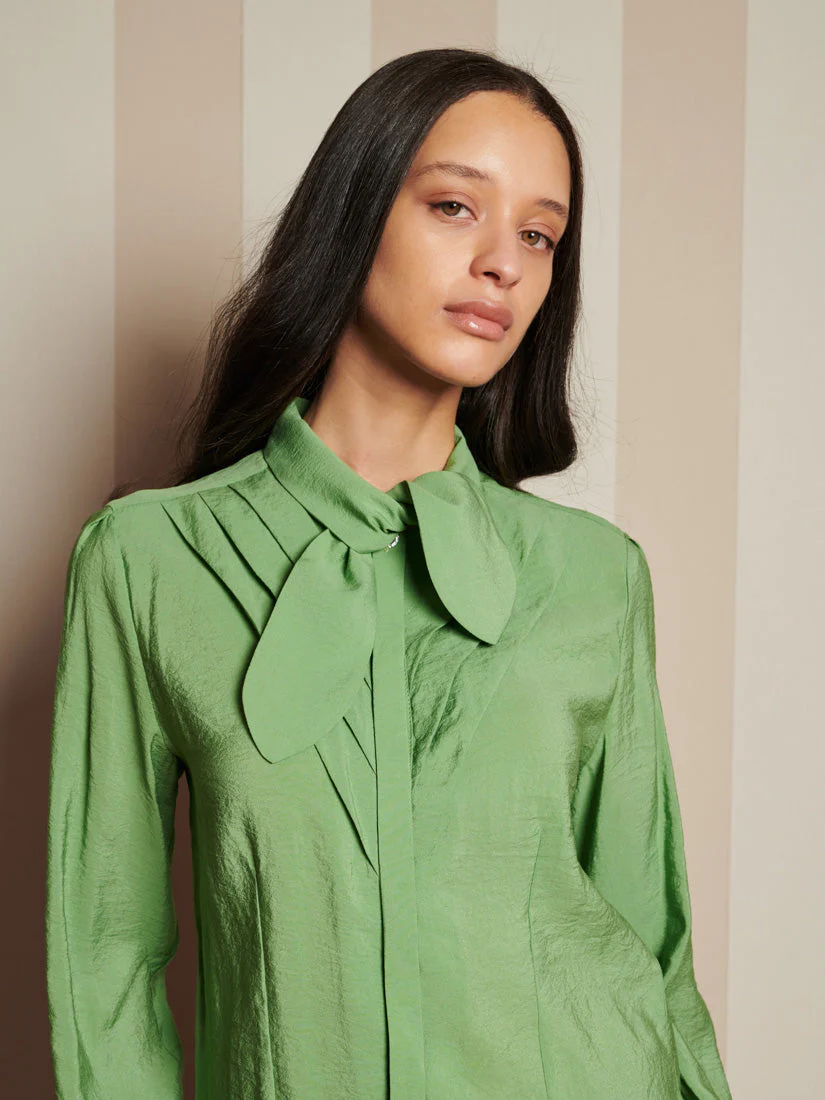 Paper Pleat Blouse - Image 5