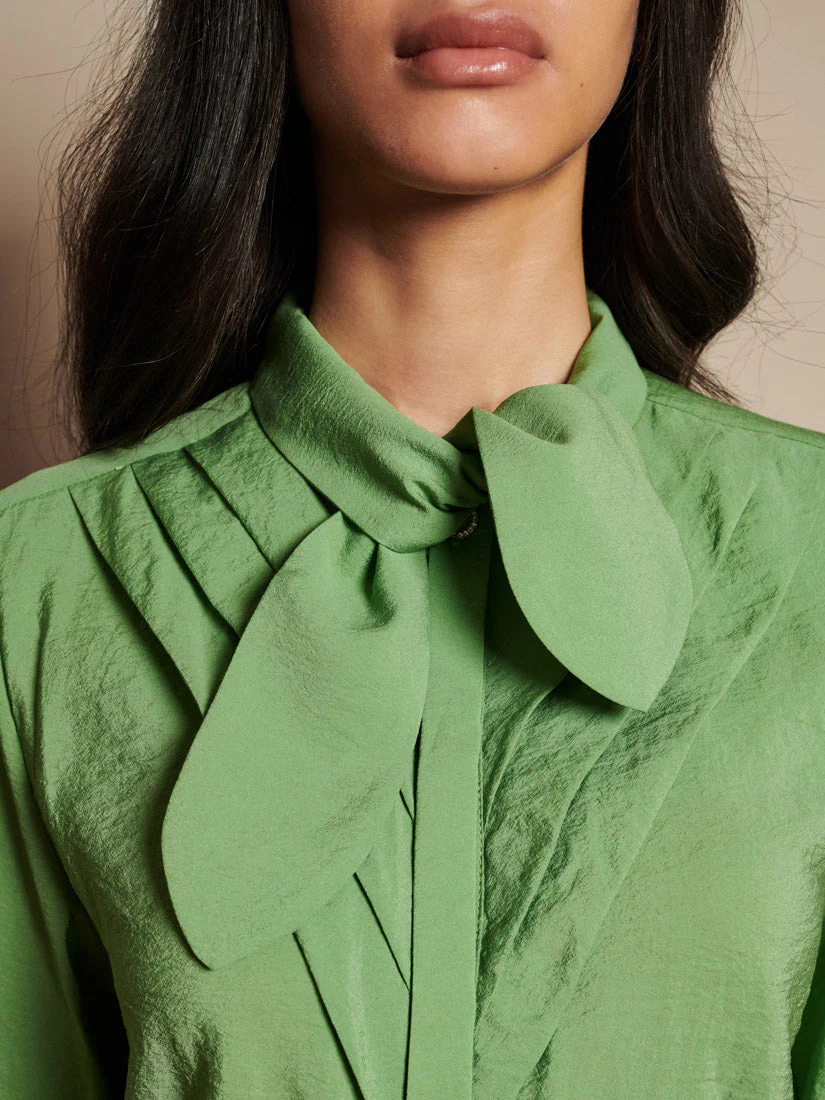 Paper Pleat Blouse - Image 6