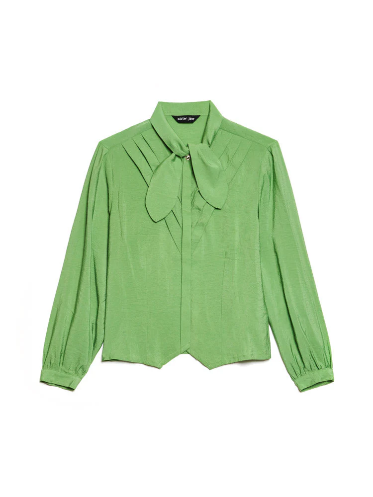 Paper Pleat Blouse - Image 7