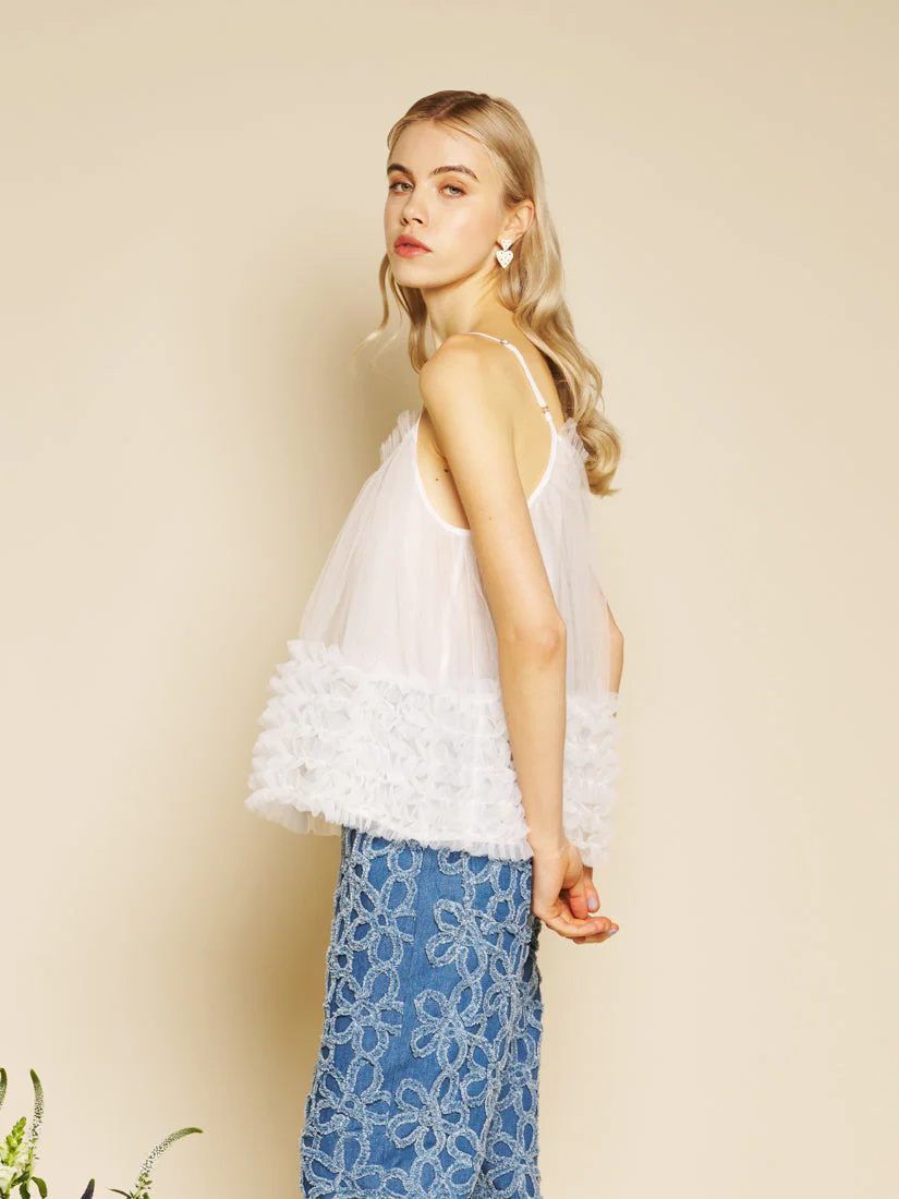 Papillon Tulle Top - Image 2