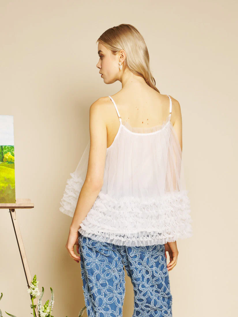Papillon Tulle Top - Image 3