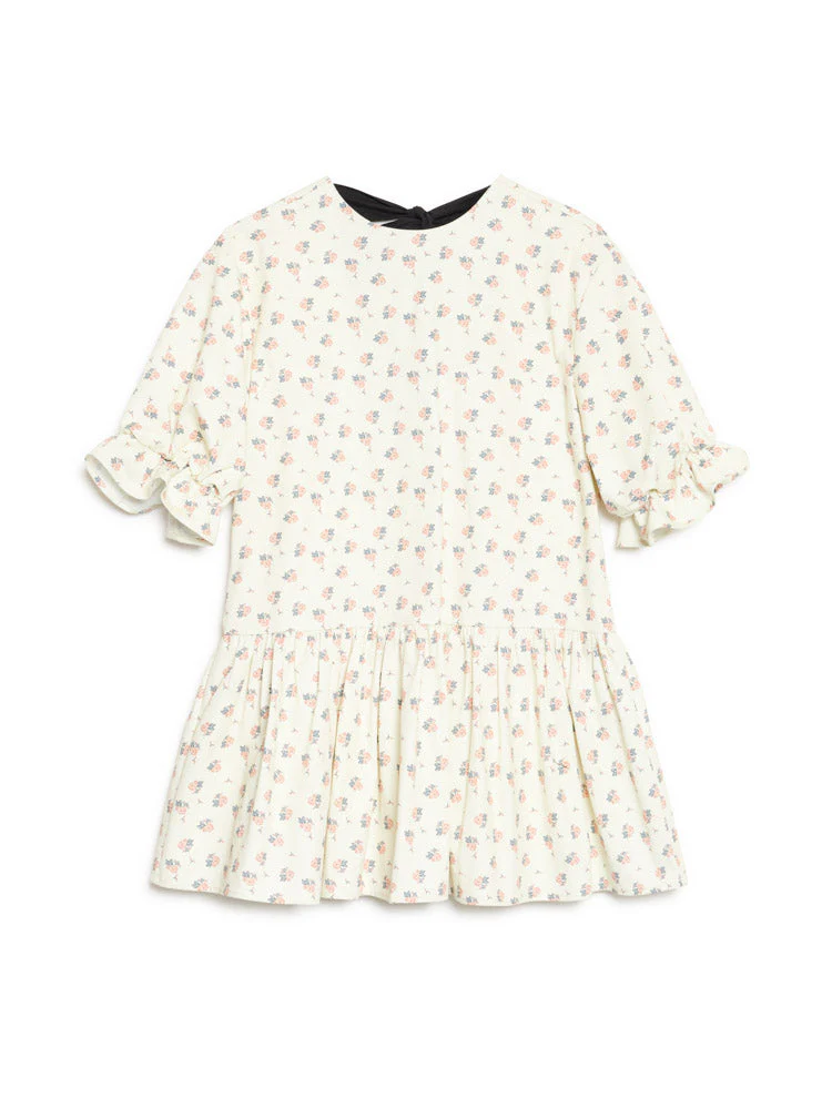 Pêche Ditsy Denim Mini Dress - Image 7