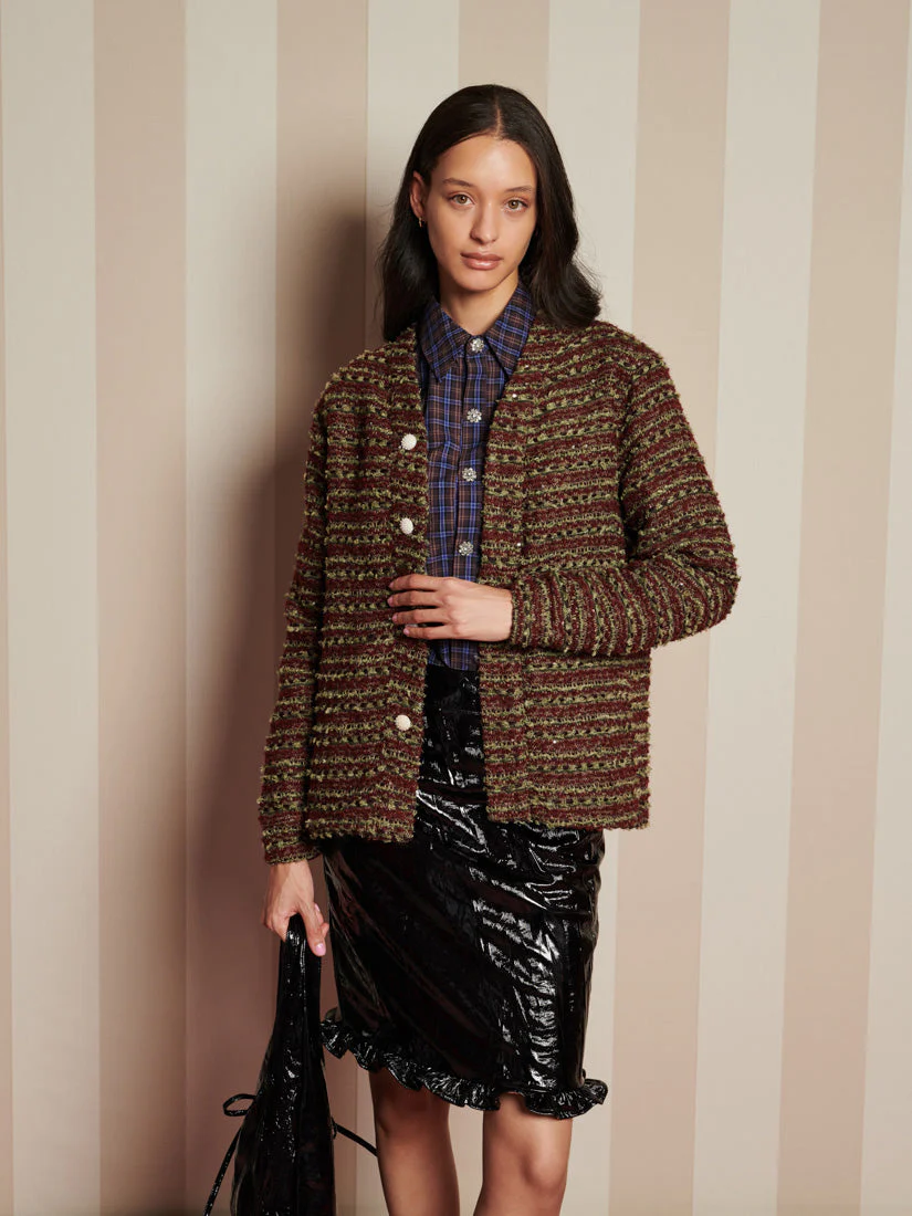 Petey Tweed Cardigan - Image 3