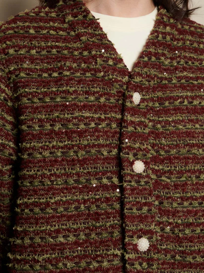 Petey Tweed Cardigan - Image 8